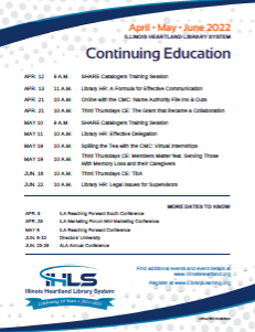 IHLS Continuing Education Calendar Thumbnail