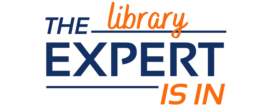 The Library Expert is in!