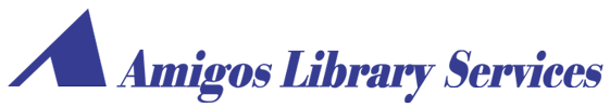 Amigos Library Services name in big blue text