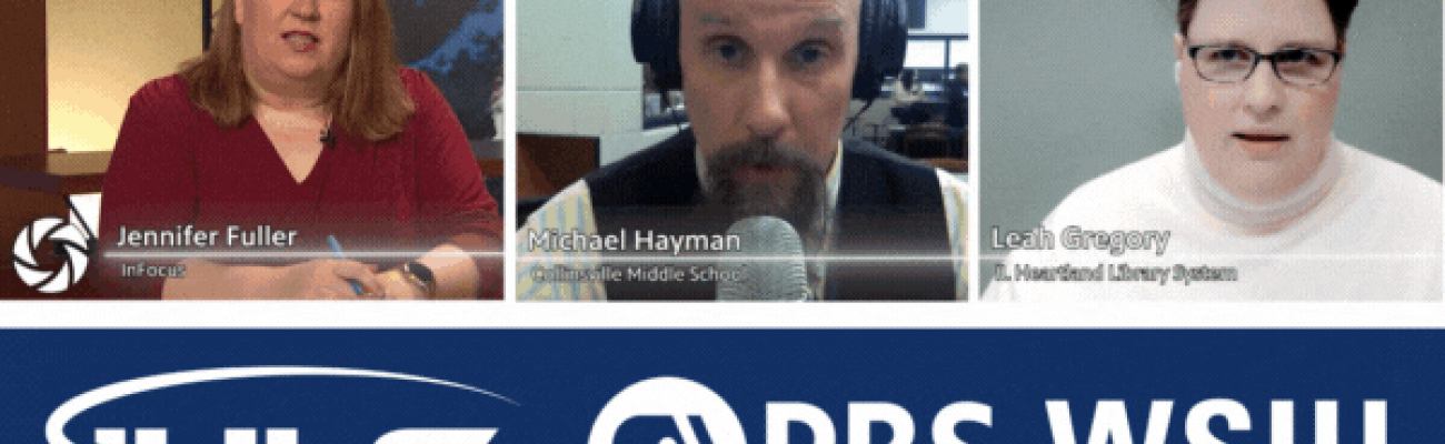 Leah Gregory, Michael Hayman, and WSIU PBS's Jennifer Fuller