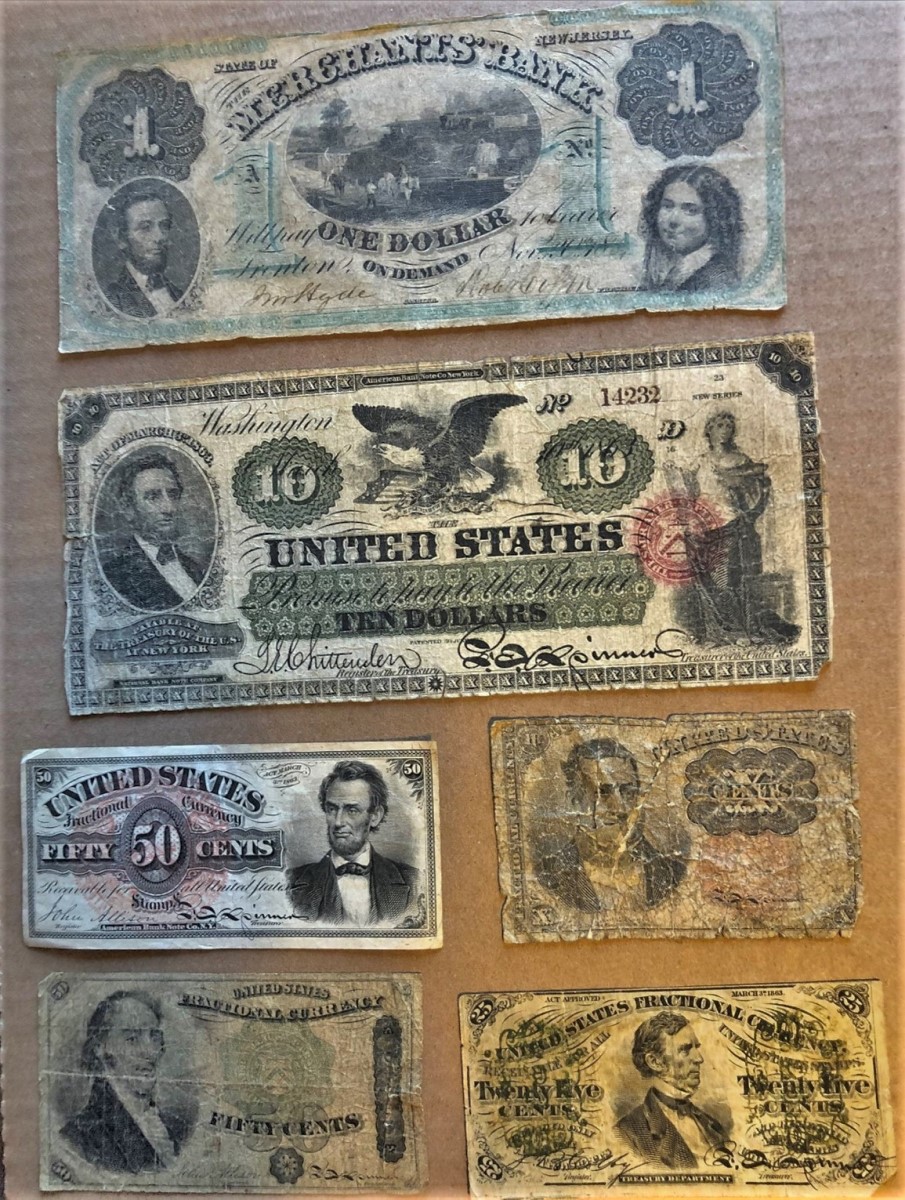 Civil War Fractional Currency